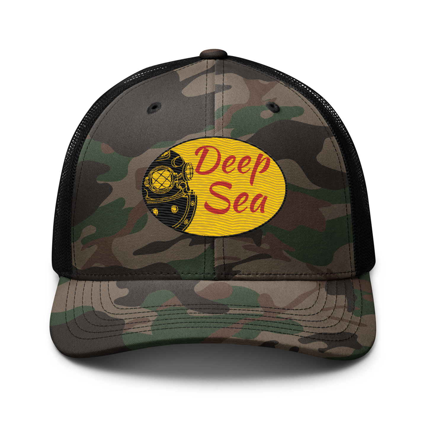 DeepSea Camouflage trucker hat