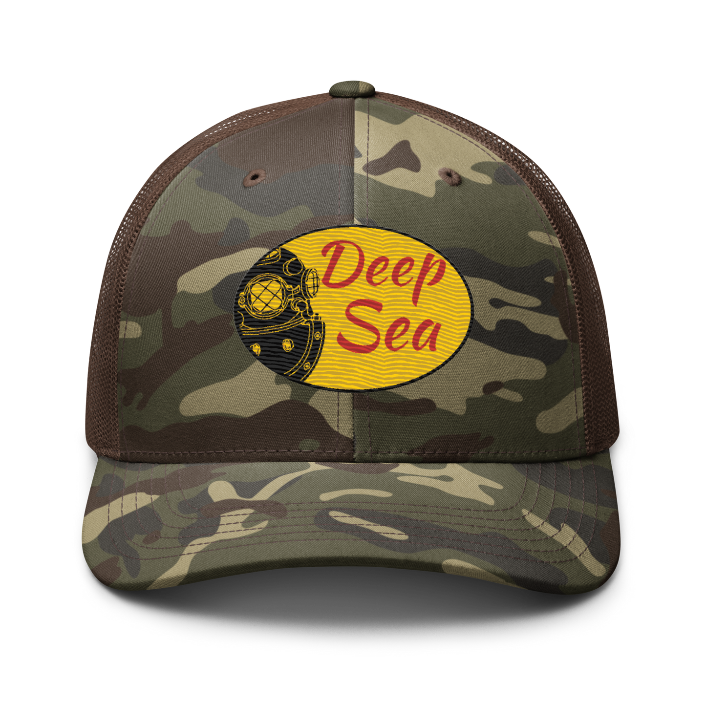 DeepSea Camouflage trucker hat