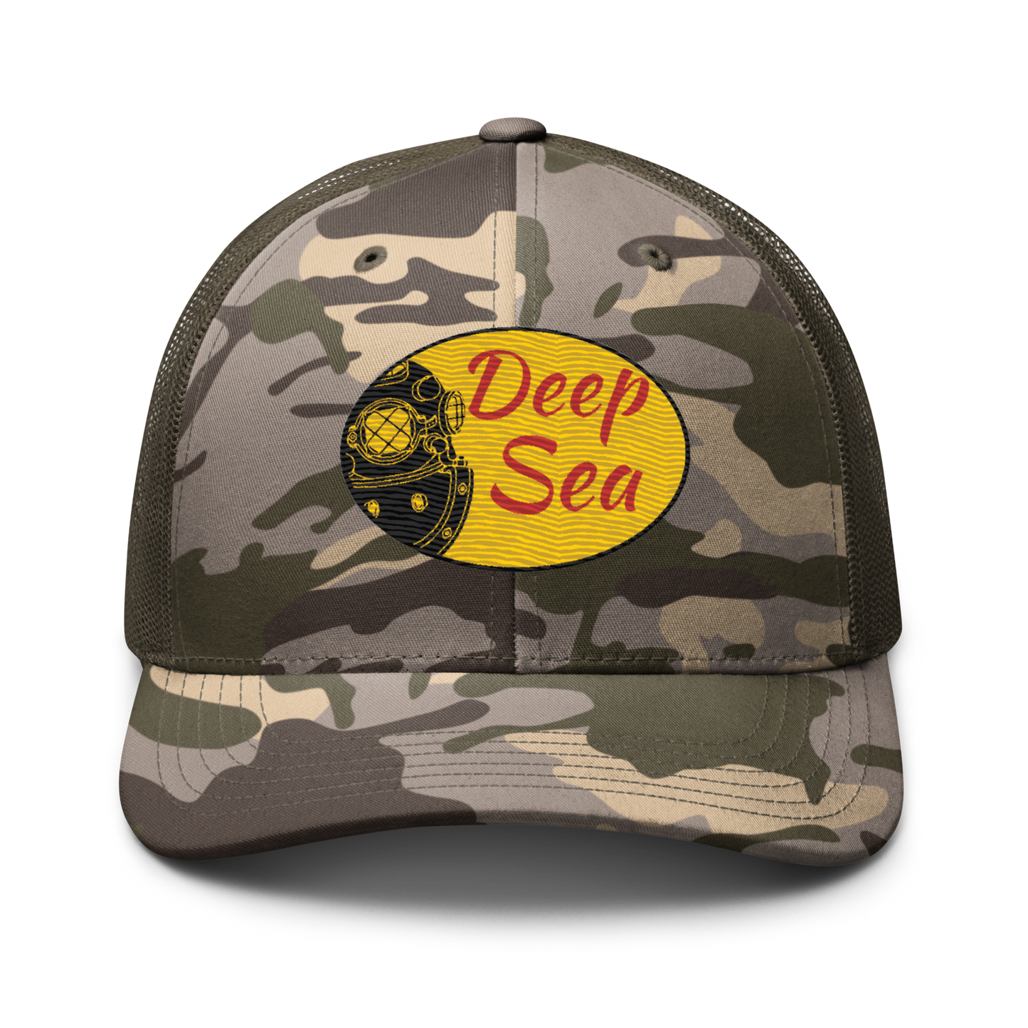 DeepSea Camouflage trucker hat