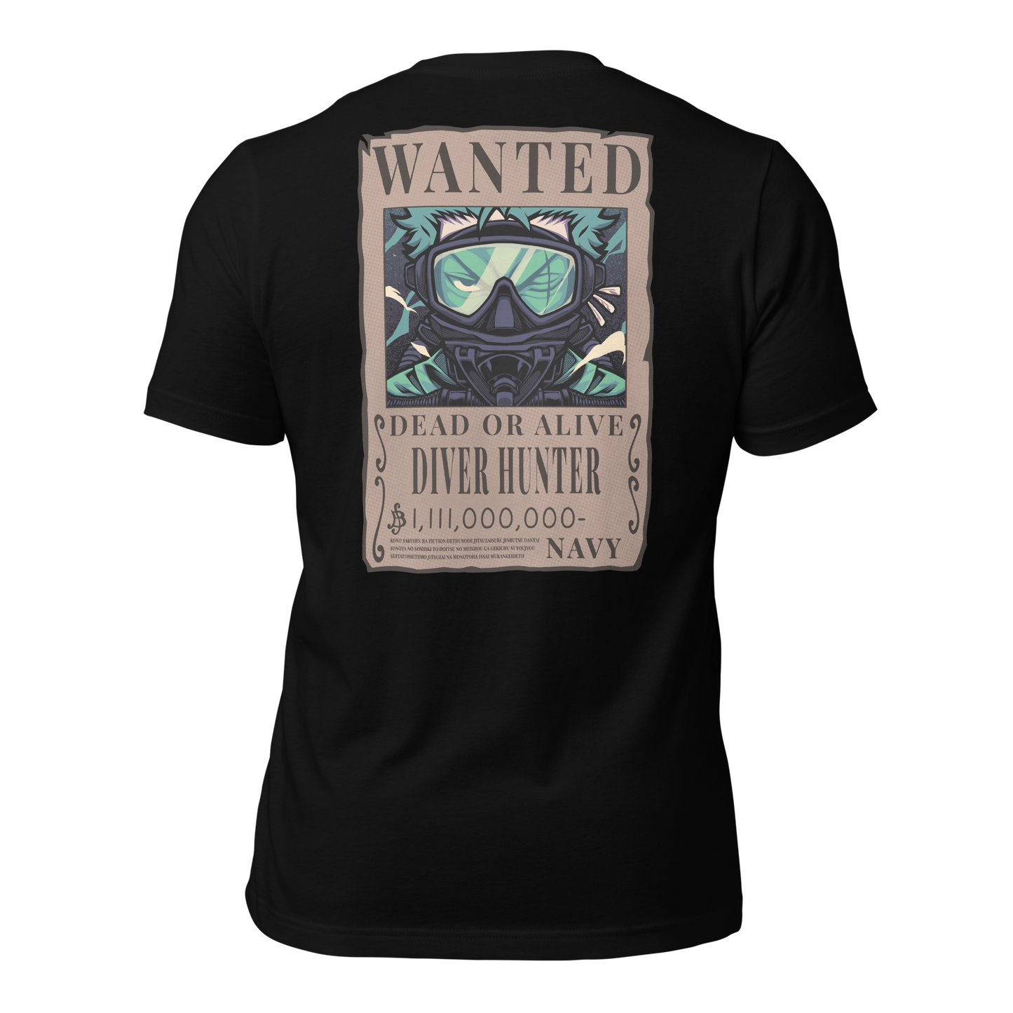 DIVER HUNTER Unisex t-shirt